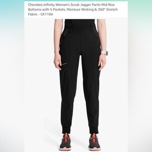 Cherokee Women's Black Jogger Pants
